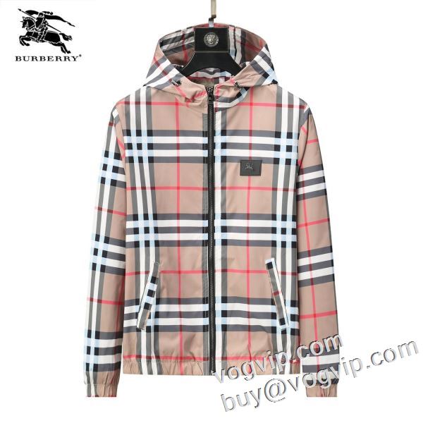 強い魅力を感じる一枚 BURBERRY ブランドコピー 2024爆買い定番人気 バーバリー ブルゾン コート 様々なシーンで活躍できる万能ブルゾン 3色可選