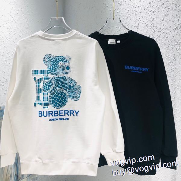 バーバリー 2024お得100%新品 2色可選 綺麗に決まるフォルム！ プルオーバーパーカー 派手 BURBERRYブランド コピー