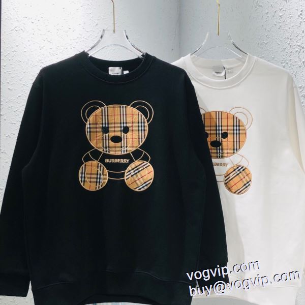 バーバリー コピー ブランド 2024お買い得セール BURBERRY プルオーバーパーカー 人気商品登場 英字 2色可選