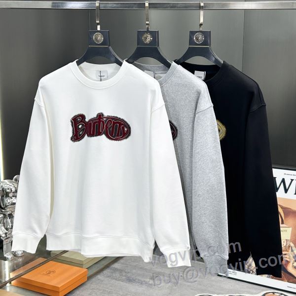 人気新品★超特価★ プルオーバーパーカー バーバリー BURBERRYブランド コピー 2024最新入荷 防寒機能ある 3色可選