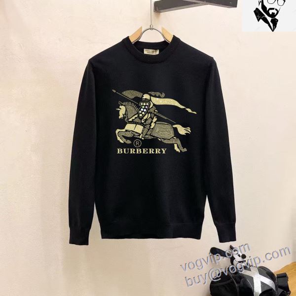 2024最新入荷 バーバリー 極上の着心地 BURBERRYコピー ニット セーター 5色可選