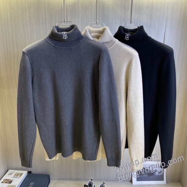 2024秋冬季 バーバリー BURBERRY ニット セーター 偽物ブランド 3色可選 大好評?