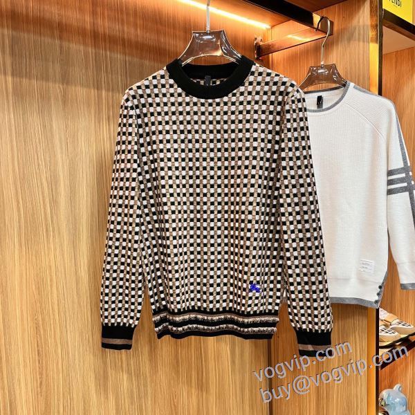 スーパーブランドコピー品質保証 2024 ニット セーター バーバリー BURBERRY 今からの季節にピッタリ!