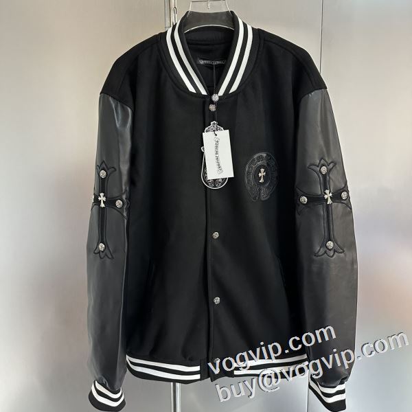 強い魅力を感じる一枚 スーパーコピー信用できるサイト クロムハーツ CHROME HEARTS 2024爆買い品質保証 高級感漂わせる ブルゾン ジャケット 2色可選
