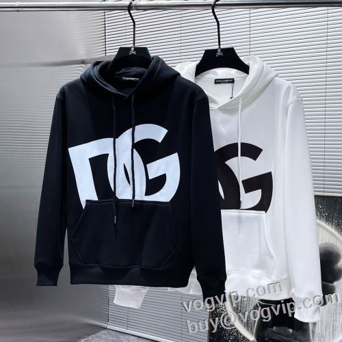 2024春夏 今話題の最新作 パーカー ドルチェ＆ガッバーナブランド 偽物 通販 Dolce&Gabbana 2色可選 スタイリッシュ