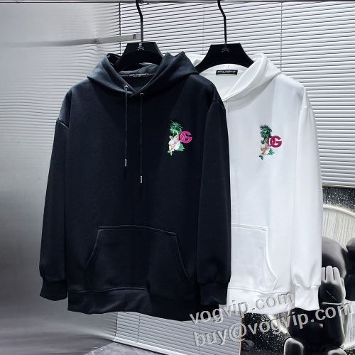 ドルチェ＆ガッバーナ 売れ筋のいい Dolce&Gabbanaブランドスーパーコピー おしゃれさ抜群パーカー 2024春夏新作 パーカー 2色可選