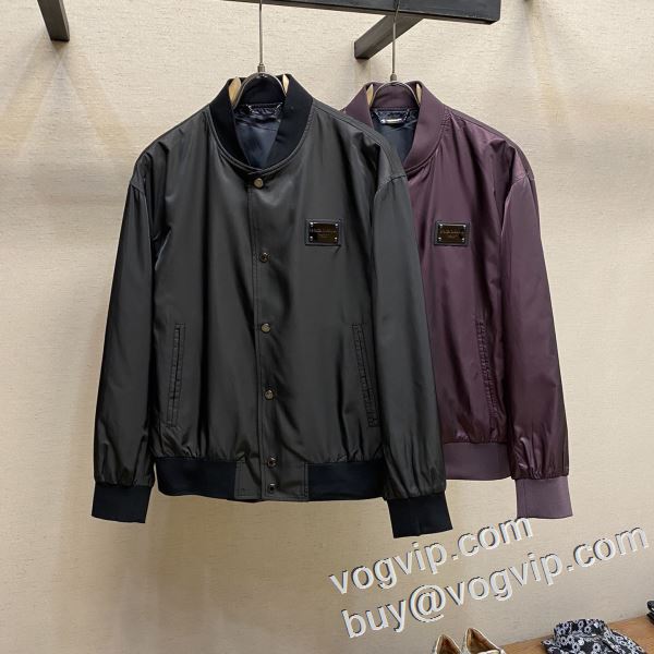 利便性に優れ 2024新作品 ドルチェ&ガッバーナ Dolce&Gabbana コピー ブルゾン ジャケット 2色可選 ロングシーズン着用できる程よい厚み