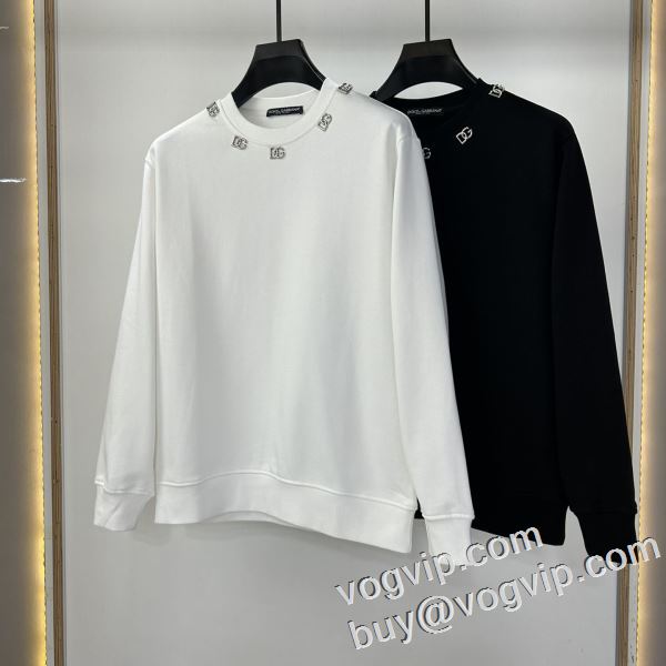 プルオーバーパーカー 秋の定番 2色可選 ドルチェ＆ガッバーナ Dolce&Gabbana コピーブランド 2024 薄軽 テーラードジャケット メンズ 長袖 薄い