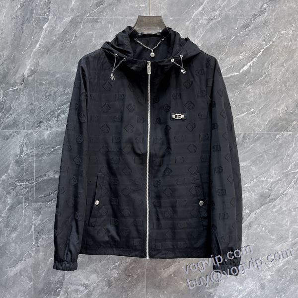 ドルチェ&ガッバーナ 2024最新入荷 ブルゾン ダスター コート Dolce&Gabbana ブランドコピー 主役になる存在感