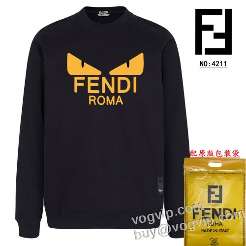 2024春夏 ランキング商品  フェンディブランドスーパーコピー FENDI プルオーバーパーカー 超人気専門店 程よい厚み 3色可選