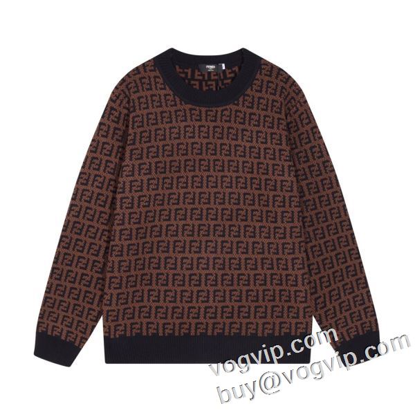 売れ筋のいい 2024 セーター カシミヤ100％ カシミヤセーター メンズニット フェンディ ブランドコピー