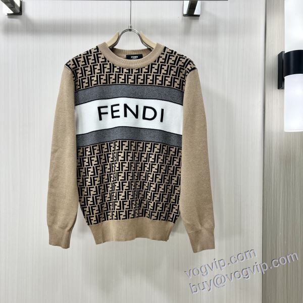 柔らかな質感 フェンディ FENDIコピー ブランド 2024お得大人気 ニット セーター