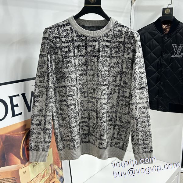お洒落な存在感 ジバンシィ GIVENCHY 2024激安大特価安い ニット セーター 日常のアウター使える 人気スーパーコピーブランド