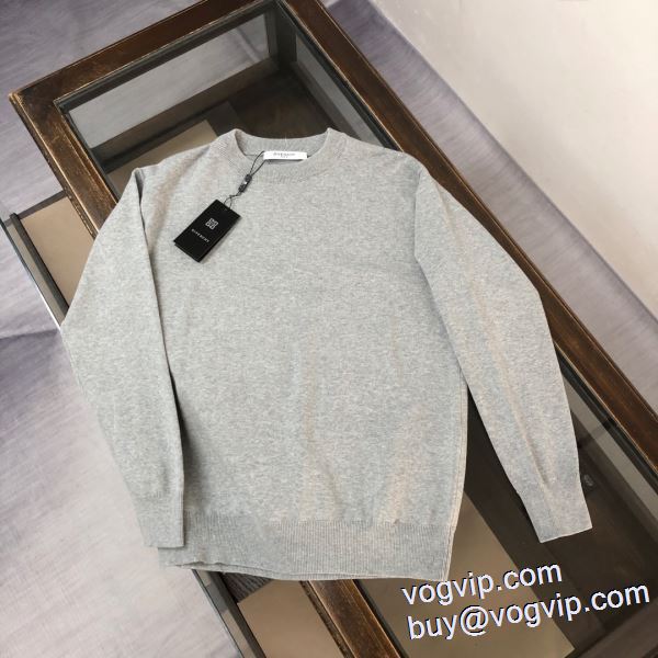 vogブランド コピー 優良店 ジバンシィ GIVENCHY 2024品質保証低価 ニット 優れた弾力性 セーター 3色可選 【人気ブログ掲載】
