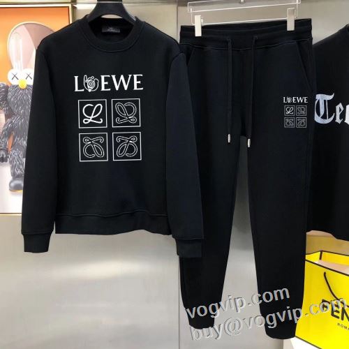 人気 ランキング ロエベ LOEWEスーパーコピー 2024春夏 ジャージセット 上下セット