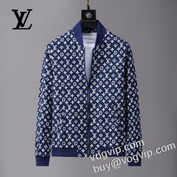 高級感ある 2024新作品 ルイ ヴィトン LOUIS VUITTON スーパーコピー ブルゾン コート 2色可選 優しい色合い