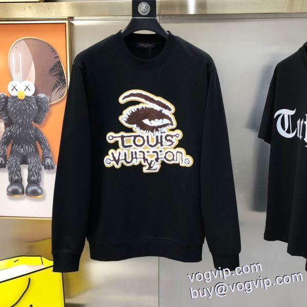 スーパーコピー n級品 オリジナル プルオーバーパーカー 2色可選 ルイ ヴィトン LOUIS VUITTON 2024お買い得品質保証 しっかり暖かな感じ
