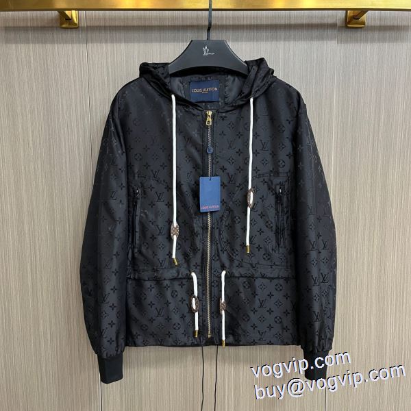 ルイ ヴィトン LOUIS VUITTON 流通限定モデル 2024限定セール大得価 暖かい おしゃれ 大人 着痩せ 上品 新品 ブルゾン コート スーパーコピー信用できるサイト
