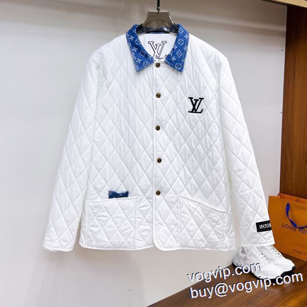 超限定即完売 2024新商品! ルイ ヴィトン LOUIS VUITTON ブルゾン 綿入れ 2色可選 軽量ジャケット 人気スーパーコピーブランド