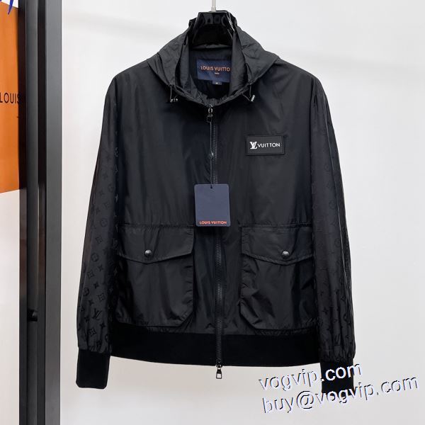 LOUIS VUITTON ルイ ヴィトン 超激得品質保証 2024新商品! ブルゾン コート 着痩 トップス 春 春服 秋 秋服 冬 冬服 最高N級ブランドコピー