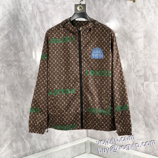 2024新作入荷 完売必至の人気モデルをご紹介 ルイ ヴィトン LOUIS VUITTON ブルゾン コート カジュアル 冬服 通勤 コピー 商品 販売