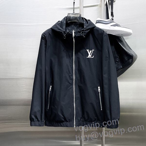 2024新作入荷限定セール 風合いが出る ルイ ヴィトン LOUIS VUITTON ブルゾン スーパーコピー 防寒機能ある