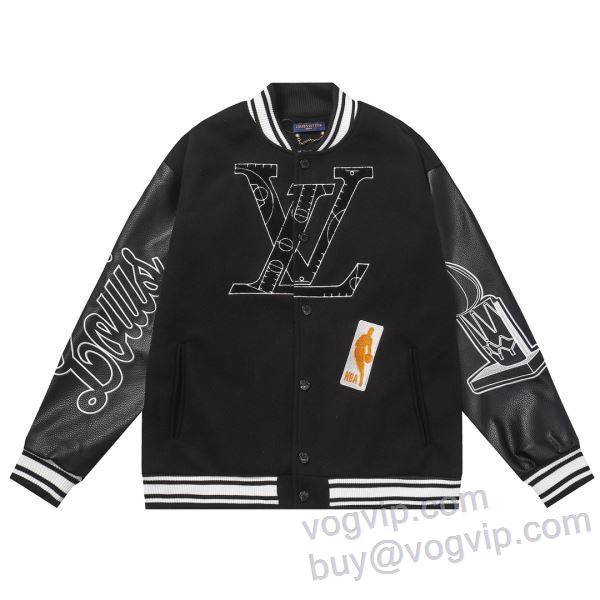 2024激安大特集 限量販売 ルイ ヴィトン LOUIS VUITTON ブルゾン 野球ウェア ブランドスーパーコピー 激安専門店