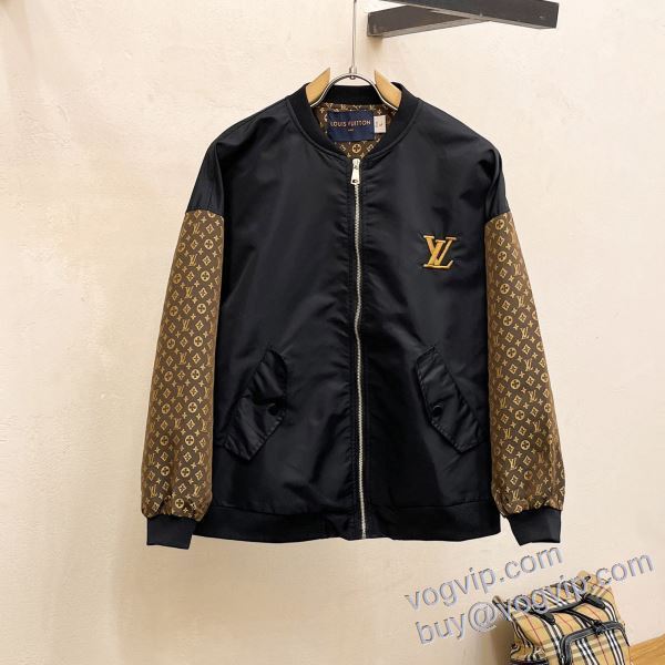 ルイ ヴィトン2024実用性 ブルゾン コート おしゃれな装い LOUIS VUITTONブランド コピー 販売 希少価値大！