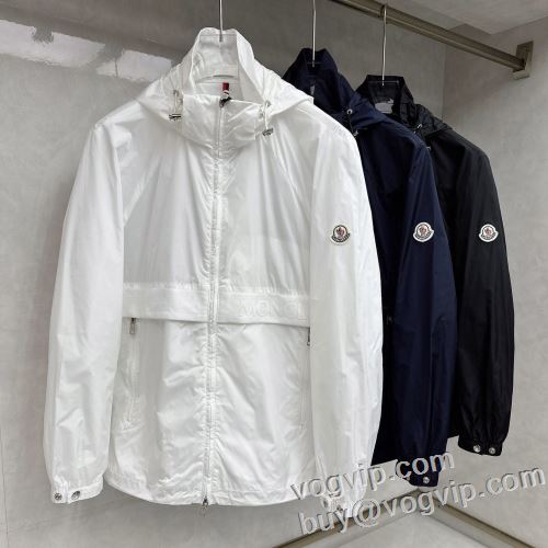 海外セレブ定番愛用 偽物ブランド 2024夏季 ブルゾン 3色可選 モンクレール MONCLER 春 薄手 登山ウェア 秋新作