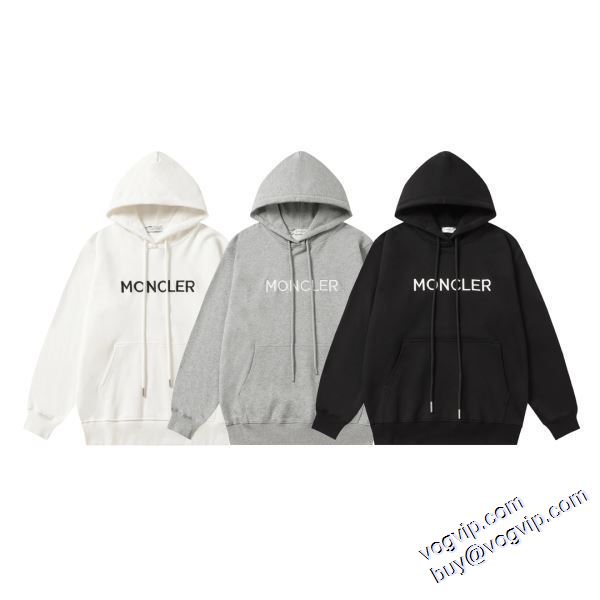 大人のセンスを感じさせる モンクレール MONCLER 2024驚きの破格値安い 素敵 シンプル カジュアル 冬服 パーカー 3色可選 VOGコピー
