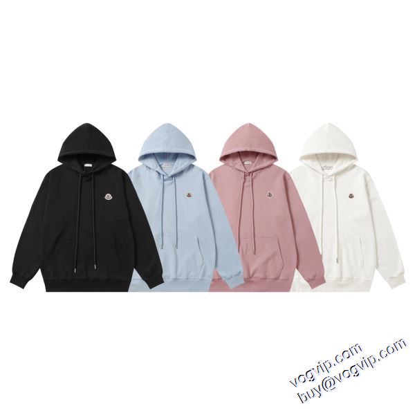 目玉商品 スーパーコピー モンクレール MONCLER パーカー 4色可選 コート 春アウター 無地 防風 防寒着 2024品質保証定番