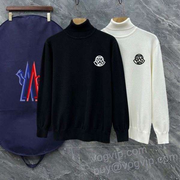 VOGコピー 2024激安大特価新品 モンクレール MONCLER ニット セーター 2色可選 高品質なウール素材を80％使用しており、柔らかな着心地で1日中快適にお過ごしいただけます