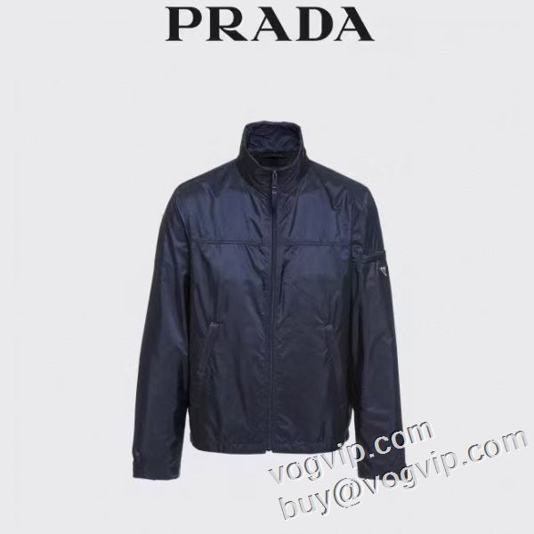 利便性に優れ プラダ PRADA 2024人気定番新作 ブルゾン 着心地 の良い ジャケット 2色可選 ブランドスーパーコピー 激安専門店