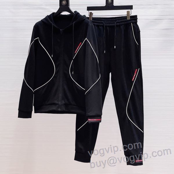 人気ブランド  プラダ ブランドスーパーコピー ジャージセット 上下セット 2024超激得100%新品 秋の定番