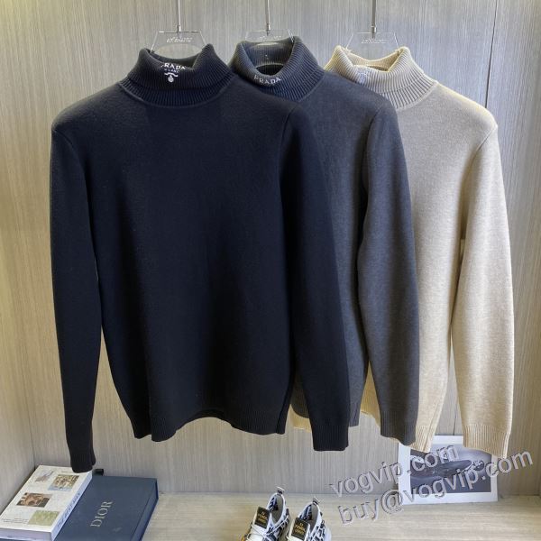 プラダ PRADA 2024 3色可選 スーパーコピー ニット セーター 【人気ブログ掲載】