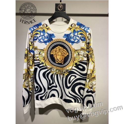 目玉商品 ヴェルサーチ VERSACE プルオーバーパーカー 2色可選 2024春夏