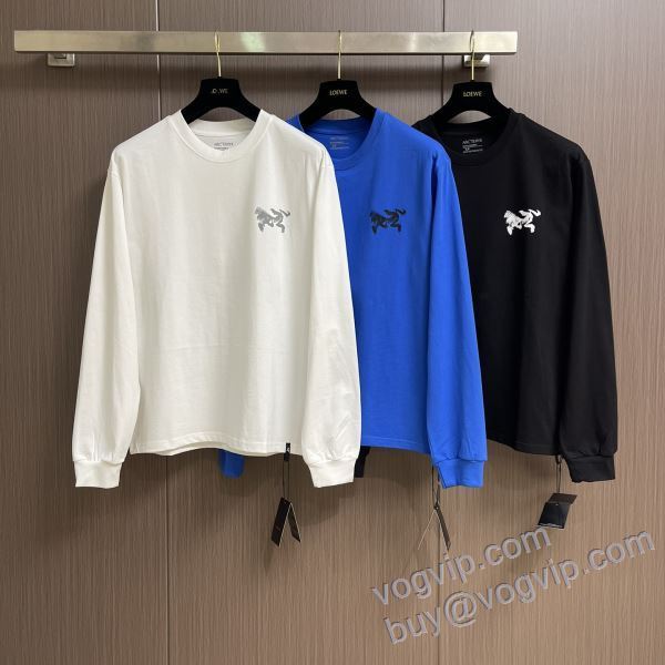 2025秋冬季超人気 アークテリクス ブランドコピー CTSARC001 最安値に挑戦 長袖Tシャツ 3色可選