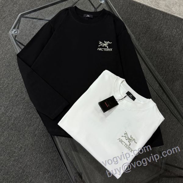 アークテリクス スーパーコピー 激安 CTSARC006 2025年モデル入荷 長袖Tシャツ 2色可選 希少価値大！