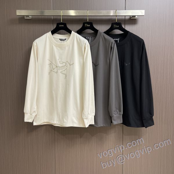 2025お買い得品質保証 アークテリクス CTSARC019 長袖Tシャツ 今買い◎得 3色可選 ARC'TERYX偽物ブランド