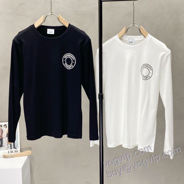 可愛く上品な雰囲気 バーバリー スーパーコピー 激安 CTSBU006 長袖Tシャツ 2色可選 2025新作品