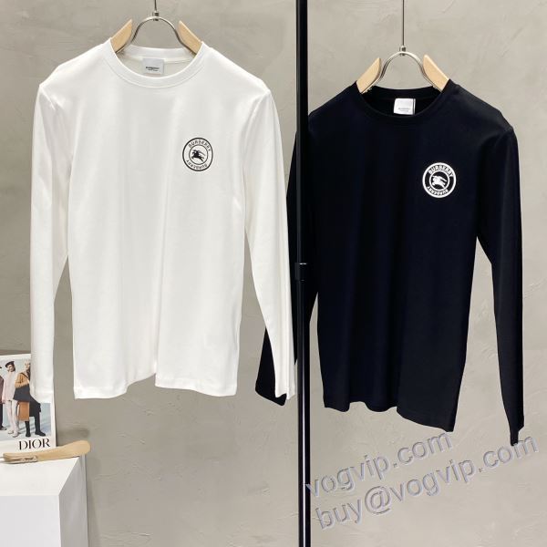 バーバリー 偽物ブランド CTSBU008 2025HOT品質保証 長袖Tシャツ 2色可選 完売必至の人気モデルをご紹介