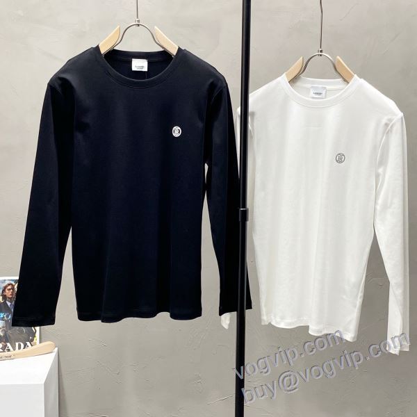 2025HOT品質保証 CTSBU009 長袖Tシャツ 2色可選 TOPセラー賞受賞！ バーバリー スーパーコピー