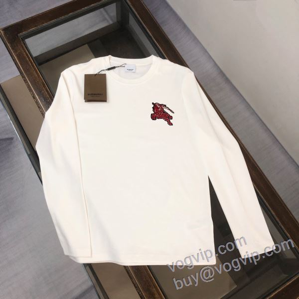長袖Tシャツ 2025爆買い人気 バーバリー BURBERRYコピーブランド 今買い◎得 CTSBU018 2色可選