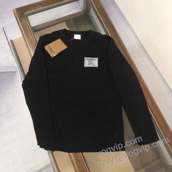 バーバリー BURBERRYスーパーコピー CTSBU020 2025超人気新品 長袖Tシャツ 2色可選 サイズ豊富