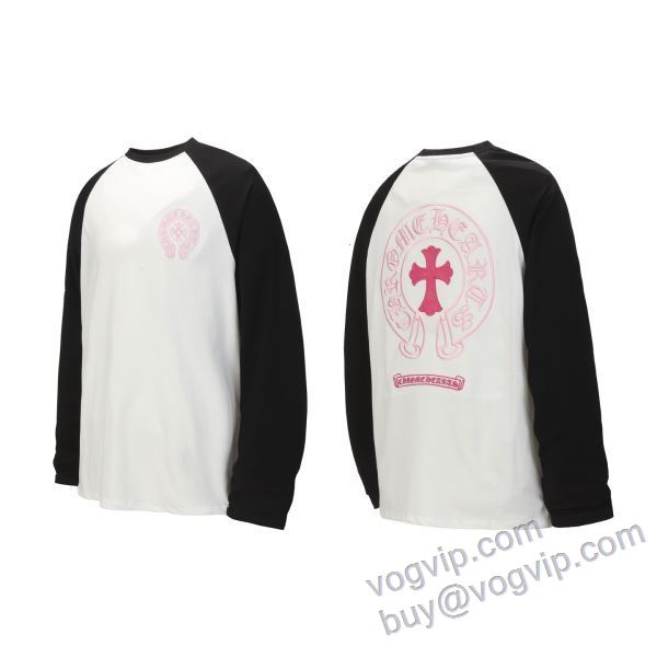 2025最新入荷 クロムハーツ スーパーコピー CTSCHR009 長袖Tシャツ 2色可選 大人気再登場