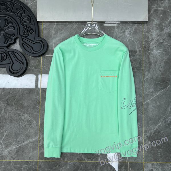 クロムハーツ スーパーコピー 優良サイト CTSCHR026 2025超激得高品質 長袖Tシャツ 上質