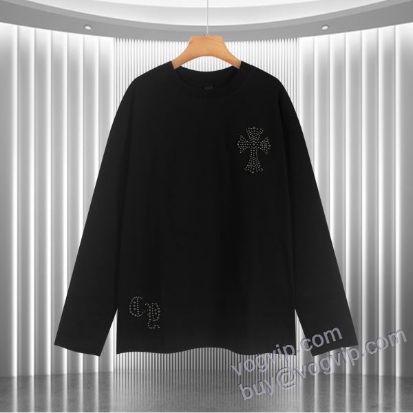 長袖Tシャツ 2025超激得高品質 クロムハーツ コピー 商品 販売 CTSCHR028 2色可選 特別人気感謝SALE