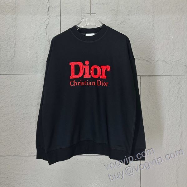2025爆買い大人気 ディオール ブランドコピー CTSDIOR001 人目を惹くデザイン 長袖Tシャツ 2色可選