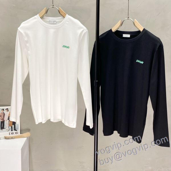 2025高級品 通販 ディオール ブランドコピー CTSDIOR011 長袖Tシャツ 2色可選 利便性に優れ
