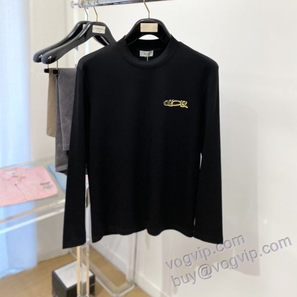 DIORスーパーコピー CTSDIOR013 長袖Tシャツ 2色可選 2025高級品 通販 ディオール 高級感を備えている